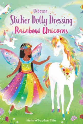 Sticker Dolly Dressing Rainbow Unicorns